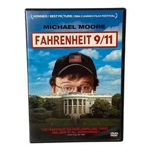 Fahrenheit 9/11 (DVD, 2004) Documentary, War, Michael Moore, Ben Affleck